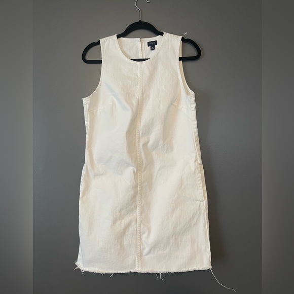 J. Crew Dresses & Skirts - J.Crew White denim shift size 6